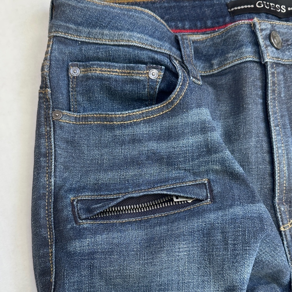 New Guess Slim Tapered Men’s Jeans Sz 32 - Picture 12 of 14